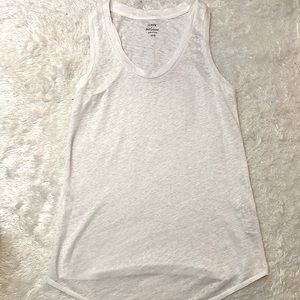 J.CREW Womens XXS linen Tank Top